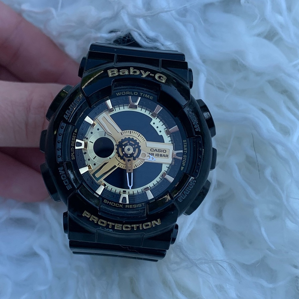Black and Gold Baby G
